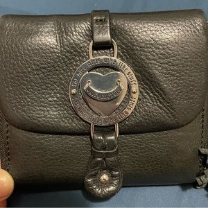 Juicy Couture zipped leather wallet
